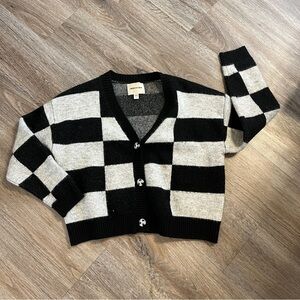 Industry crop cardigan